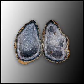 TAB3691 Tabasco Geode Pair