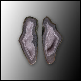 TAB3692 Tabasco Geode Pair