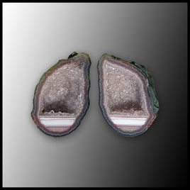 TAB3693 Tabasco Geode Pair
