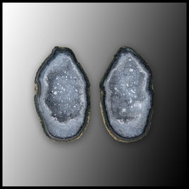 TAB3697 Tabasco Geode Pair