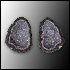 TAB3698 Tabasco Geode Pair