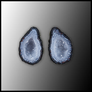 TAB3739 Tabasco Geode Pair
