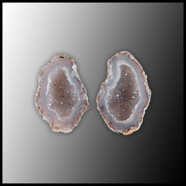 TAB3742 Tabasco Geode Pair
