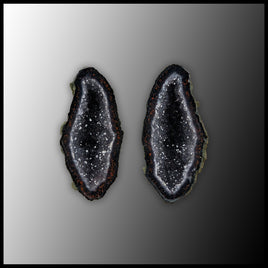TAB3744 Tabasco Geode Pair