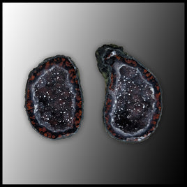 TAB3746 Tabasco Geode Pair