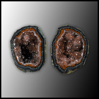 TAB3747 Tabasco Geode Pair