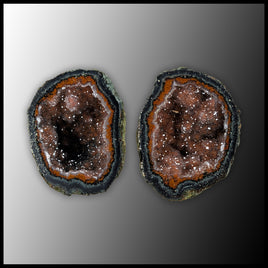 TAB3747 Tabasco Geode Pair