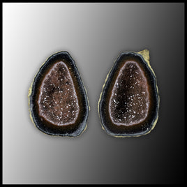 TAB3752 Tabasco Geode Pair