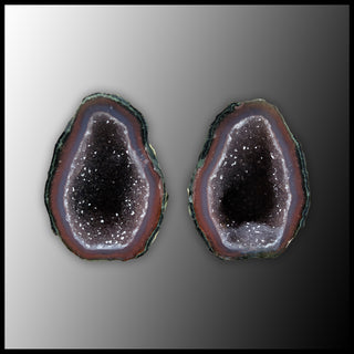 TAB3756 Tabasco Geode Pair