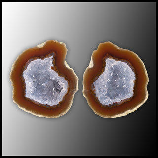TAB3766 Tabasco Geode Pair