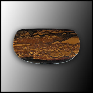 TIE106c Marra Mamba Tigereye Cabochon