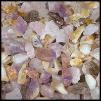 Quartz Mix, Tumbling Rough, per lb