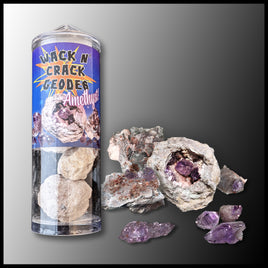 Wack n' Crack Geodes - Amethyst (Short)