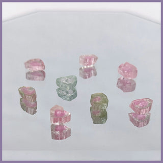 Watermelon Tourmaline Slice