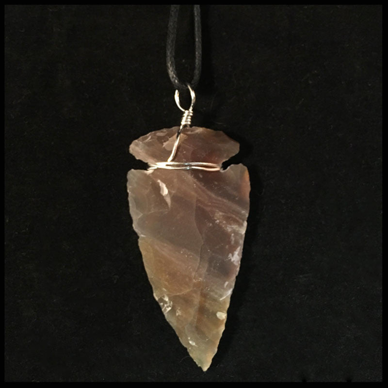 Native Arrowhead Jewelry, hot New Mexico Arrowhead, Jasper Arrowhead, Sterling Wrapped Arrow, Unisex Jewelry, Mens Jewelry