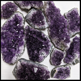 Amethyst Plates, B Grade, per lb