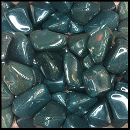 Bloodstone, Tumbled Stone, 1 lb lot