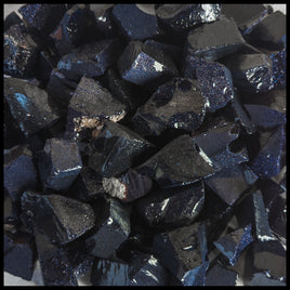 Blue Goldstone, Tumbling Rough, per lb