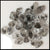 Large Double Terminated Quartz with Coal Inclusions