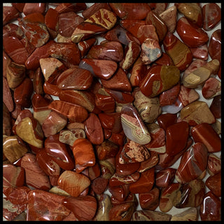Flower Jasper, Tumbled Stone, 1 lb lot