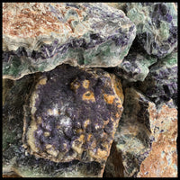 Fluorite, Rough Rock, per lb