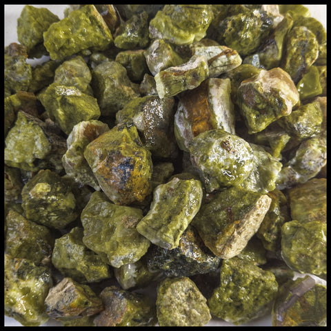 Green Opal, Tumbling Rough, per lb
