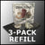 Zodiac Stones - Libra (3-pack refill)