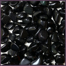 Rainbow Obsidian, Tumbled Stone, 1 lb lot