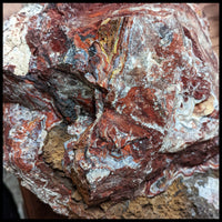 Red Laguna Lace Agate, Rough Rock, per lb