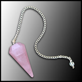 Rose Quartz Pendulum