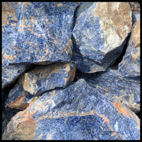 Sodalite, Namibia, Rough Rock, per lb