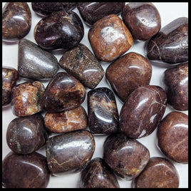 Hessonite Garnet, Tumbled Stone, 1 lb lot