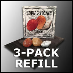 Zodiac Stones - Virgo (3-pack refill)