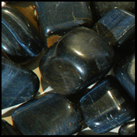 Tigereye, Blue, Tumbled Stone, Individual