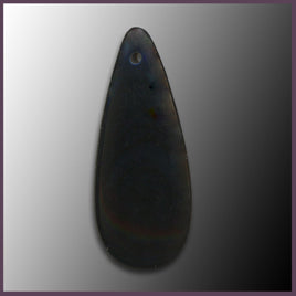 BOX102dps Black Onyx Pendant Bead