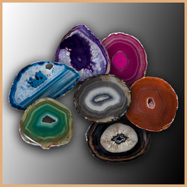 Brazilian Agate Slabs, individual