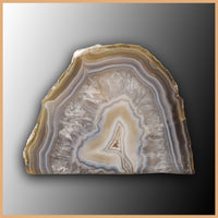 Brazilian Agate Vertical Candle Holder
