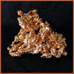 COP121 Large Sculptured Copper Piece