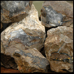 Del Norte Thundereggs, Plume & Moss Agate, Rough Rock, per lb
