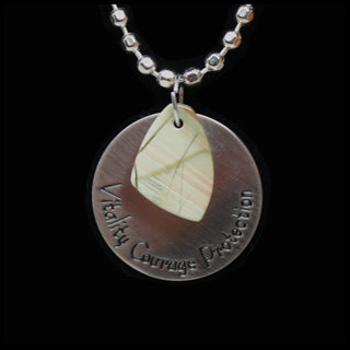 ESC114ja Escape Jasper Medallion Necklace