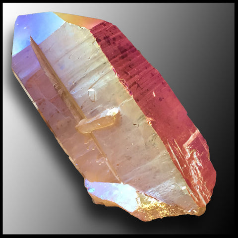 GAQ107 Golden Aura Quartz Crystal