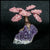 GSTsz3 Gemstone Tree - Rose Quartz and Amethyst