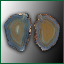 LAG1158pr Laguna Agate Specimen Pair