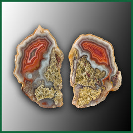 LAG1160pr Laguna Agate Specimen Pair