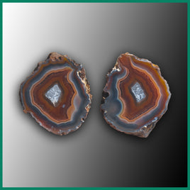 MAW172pr Malawi Agate Specimen Pair