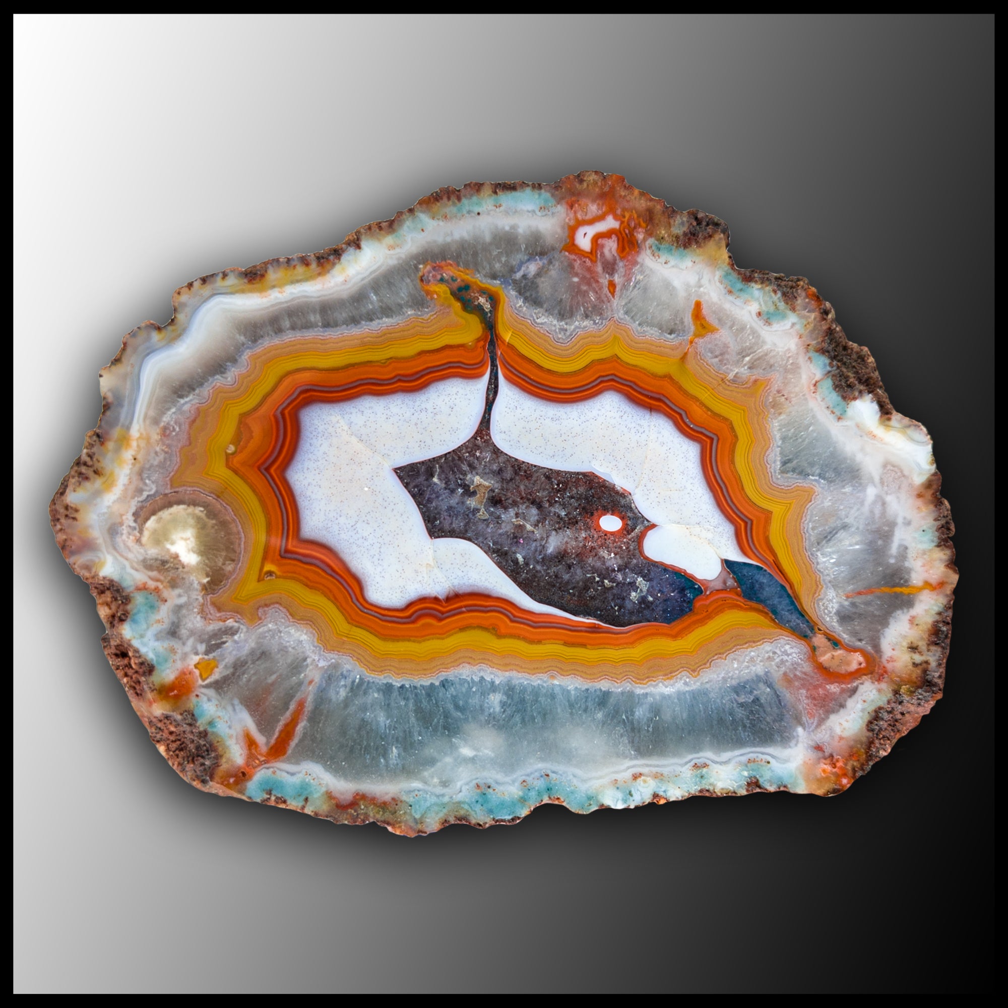 MRC281JR Moroccan Agate Specimen| The Gem Shop, Inc.