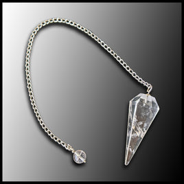 Clear Quartz Pendulum