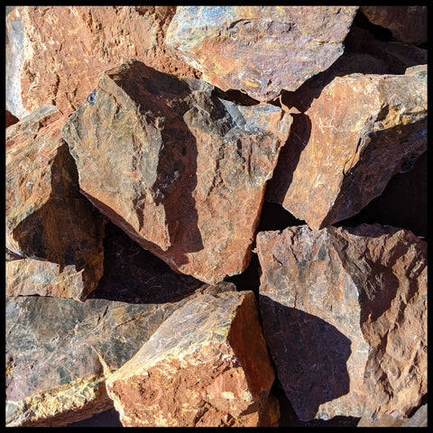 Pilbara Jasper, Rough Rock, per lb