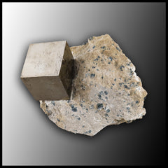 PYR213 Pyrite in Matrix