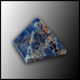 Sodalite Pyramid